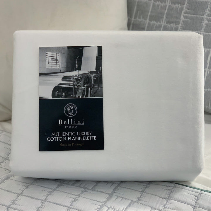 Bellini Flannelette Sheet Sets Single white