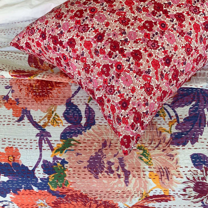 Cotton Kantha quilt Paloma