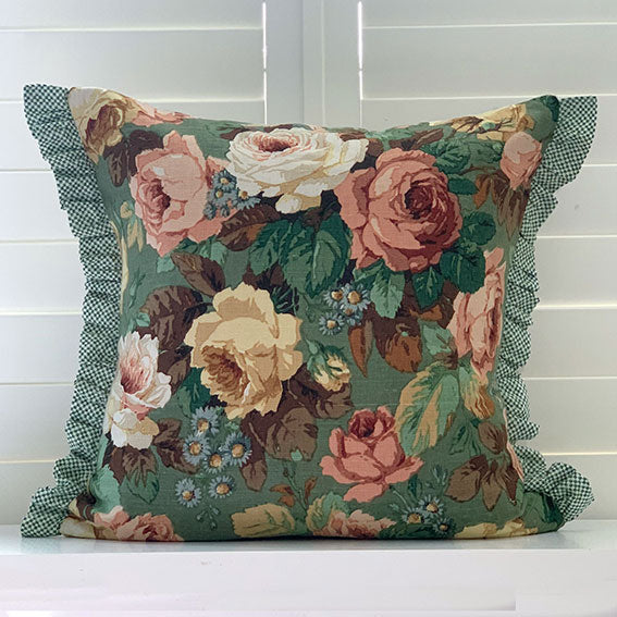 Matilda Linen vintage cushion cover