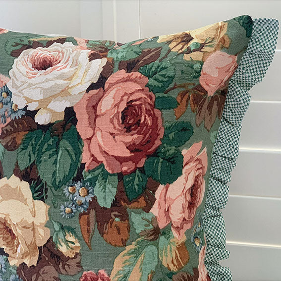 Matilda Linen vintage cushion cover