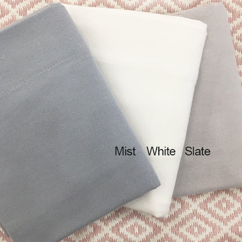 Bellini Flannelette Sheet Sets Single Mist