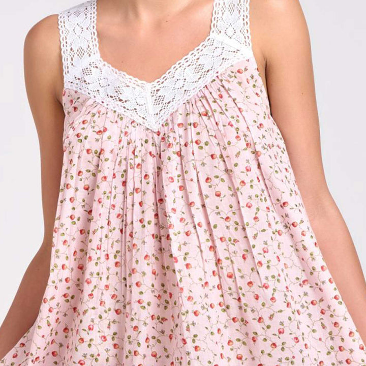 Rosie Cotton lace trim Nightie