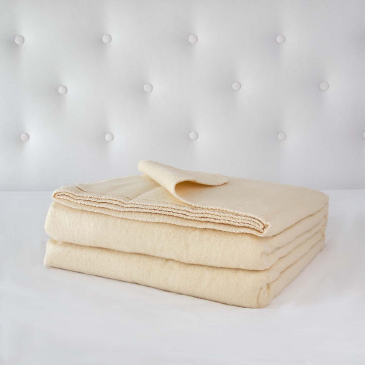 Larosa Wool Blankets Cream