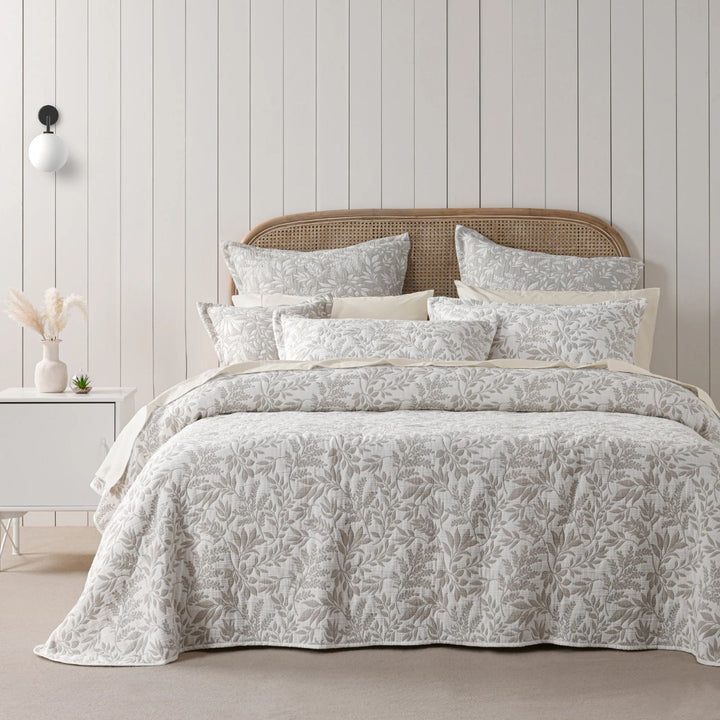 Bianca Amelia Taupe Bedspread Set