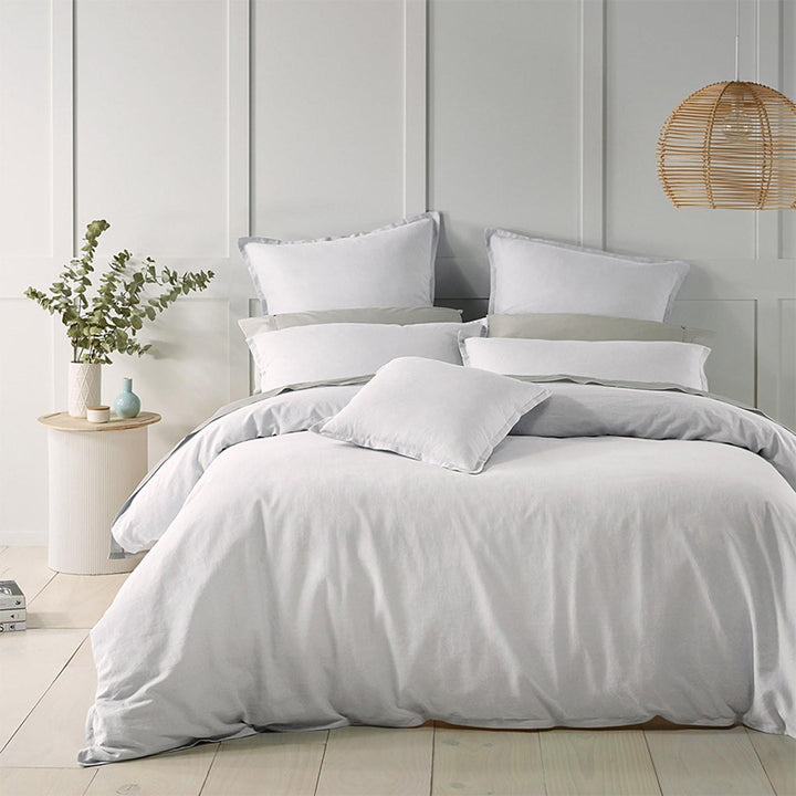 Bianca Riviera Quilt Cover Set White