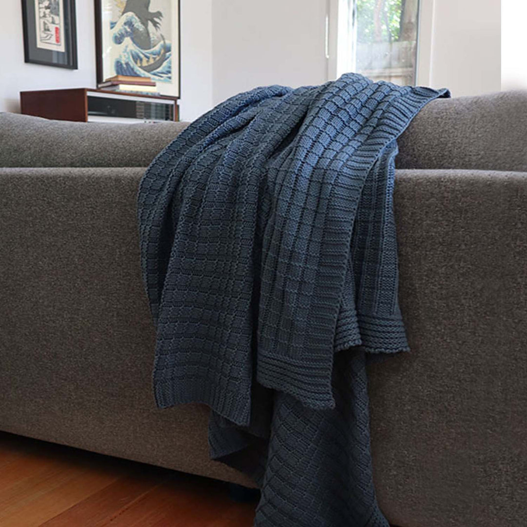 Tanami Cotton Knitted Throw