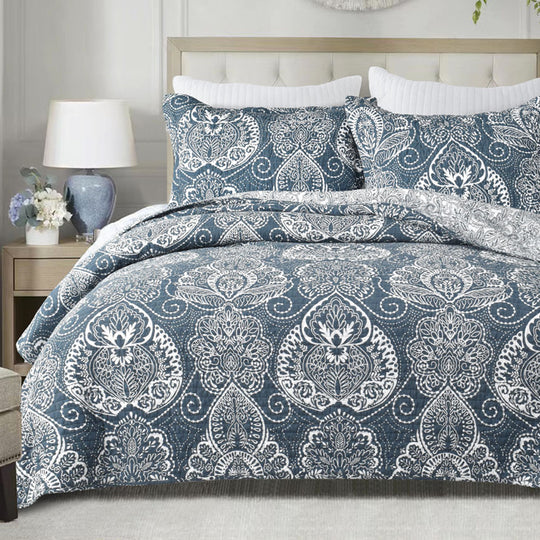 Kasbah Cotton Quilted Coverlet