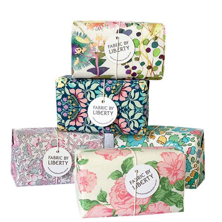 Liberty Print Wrap Soaps - SET of 2