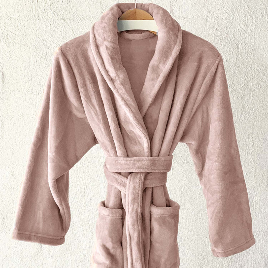 Brogo Micro Mink Robes Blush