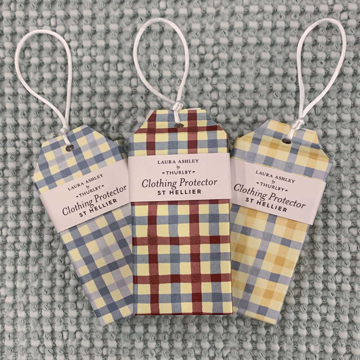 Laura Ashley plaid Clothing Protector