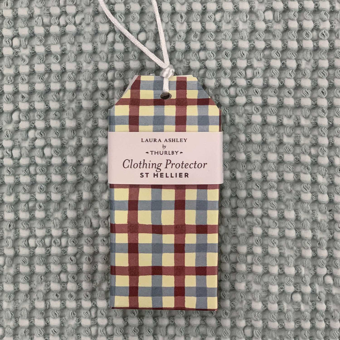 Laura Ashley plaid Clothing Protector